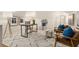 Cozy living room features accent chairs, throw pillows and eclectic decor at 1290 Mclendon Ne Ave, Atlanta, GA 30307