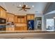 Spacious kitchen with breakfast bar and ample cabinet space at 15 Walnut Ridge Way, Covington, GA 30014