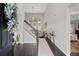 Spacious foyer features hardwood floors and a staircase to the upper level at 214 Crestmont Way, Canton, GA 30114