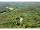 Aerial view of trees surrounding the home on the lot at 1016 Green Dr, Canton, GA 30114