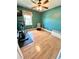 Bedroom with hardwood flooring, a ceiling fan, and great natural light at 19 Magnolia Ne Ct, Rydal, GA 30171