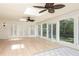 Beautiful sun room with lots of natural light and views of landscaped yard at 823 Laurel Crest Sw Ct, Marietta, GA 30064