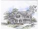 Charming two-story home features brick facade, shuttered windows and attached garage at 333 Mont Harmony Sw Rd, Powder Springs, GA 30127