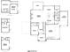 Detailed first floor plan showcasing the kitchen, Gathering room, garage, study, and dining area at 333 Mont Harmony Sw Rd, Powder Springs, GA 30127