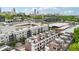 Townhomes with rooftop terraces and city views create a unique and vibrant urban living experience at 71 Krog Ne St, Atlanta, GA 30307