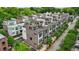 Luxury townhomes showcase rooftop terraces and modern facades in a desirable urban neighborhood at 71 Krog Ne St, Atlanta, GA 30307