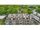 Townhomes with rooftop decks nestled in a green urban setting at 71 Krog Ne St, Atlanta, GA 30307