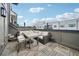 Outdoor patio with cushioned seating and outdoor table at 71 Krog Ne St, Atlanta, GA 30307