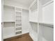 Spacious walk-in closet with custom shelving and rod system, perfect for organization at 71 Krog Ne St, Atlanta, GA 30307