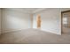Bedroom view with doorway to bathroom featuring walk-in shower at 123 Matson Sw Run, Mableton, GA 30126