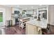 Spacious kitchen featuring granite countertops and stainless steel appliances at 755 Waterbrook Ter, Roswell, GA 30076