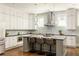 Beautiful kitchen with stainless steel appliances, stylish backsplash, and a spacious center island at 775 A Harrison Se Pl, Atlanta, GA 30315