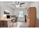 Bright office space with a modern desk, comfortable seating, and ample storage options at 4448 Denise Dr, Decatur, GA 30035