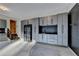 Garage with epoxy flooring and lots of built-in storage cabinets at 1885 Milfield Cir, Snellville, GA 30078