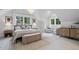 Spacious bedroom with neutral decor, stylish furnishings, and multiple windows for natural light at 622 Seminole Ne Ave, Atlanta, GA 30307