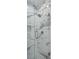 Elegant shower features marble tile, niche, and rainfall showerhead at 515 Cohen St, Atlanta, GA 30310
