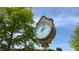 Decorative neighborhood clock tower with attractive landscaping at 515 Cohen St, Atlanta, GA 30310