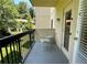 Cozy balcony with seating and peaceful views of the surrounding landscape at 1800 Clairmont Lk # 213, Decatur, GA 30033