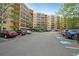 Spacious multi-story building with ample parking and manicured landscaping adds to its curb appeal at 1800 Clairmont Lk # 213, Decatur, GA 30033