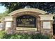Stone sign for Clairmont Place, an independent living facility for seniors and Montclair Assisted Living at 1800 Clairmont Lk # 213, Decatur, GA 30033