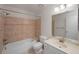 Bathroom featuring tile and a bathtub and shower combination at 24 Dunwoody Springs Dr, Atlanta, GA 30328