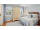 Cozy bedroom adorned with blue accents and featuring a large wardrobe, offering ample storage at 680 Parkside Trl, Marietta, GA 30064