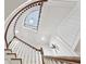 Bright staircase with detailed trim and modern lighting leading to upper floors at 1031 Eulalia Ne Rd, Atlanta, GA 30319