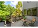 Spacious backyard deck with wood railings and views of backyard at 970 N Ormewood Park Se Dr, Atlanta, GA 30316