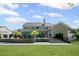 Expansive backyard with a pool, patio, and well-maintained lawn at 126 Owens Mill Pl, Canton, GA 30115