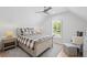Cozy bedroom with vaulted ceilings, natural light, and a window view at 126 Owens Mill Pl, Canton, GA 30115