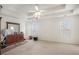Large main bedroom featuring tray ceiling and natural light at 2770 Nautical Way, Villa Rica, GA 30180