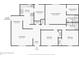 Detailed floor plan showcasing the layout of a home with labeled rooms and dimensions at 4954 Browns Mill Rd, Lithonia, GA 30038