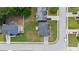 An aerial view of a neighborhood with well-maintained lawns and tree-lined streets at 6330 Shell Sw Dr, Atlanta, GA 30331