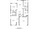 Here is a floorplan showing the layout of the home, including the primary bedroom, kitchen, Gathering room, and garage at 7161 Boulder Pass, Union City, GA 30291