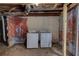 Unfinished basement with washer and dryer at 246 Stafford Nw St, Atlanta, GA 30314