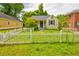 Charming home featuring a white picket fence and lush green lawn at 246 Stafford Nw St, Atlanta, GA 30314