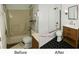 This bathroom transformation features sleek tiling, a glass shower door, and stylish fixtures at 4 Kelso At Peyton Sw Dr, Atlanta, GA 30311