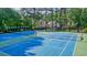 Community tennis courts offering residents an active lifestyle with well-maintained courts and ample lighting at 510 Morning Mist Ct, Alpharetta, GA 30022