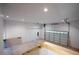 Spacious garage with high ceilings and an insulated garage door at 1342 Carter Rd, Decatur, GA 30030