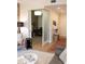 Inviting living room area with an adjacent office space for a flexible living style at 1820 Peachtree Nw St # 309, Atlanta, GA 30309