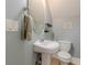 Powder room with pedestal sink at 3044 Dogwood Dr, Atlanta, GA 30354