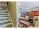 Eat-in kitchen featuring stainless steel appliances and granite countertops at 3044 Dogwood Dr, Atlanta, GA 30354
