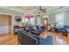Comfortable living room with hardwood floors, stylish furnishings, and an open layout at 3044 Dogwood Dr, Atlanta, GA 30354