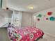 bedroom with playful decor and comfortable bedding at 165 Brookstone E Park, Acworth, GA 30101
