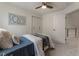 Bright bedroom with plush carpet, ceiling fan, and a calming atmosphere at 270 Shady Marsh Trl, Roswell, GA 30075