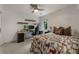 Inviting bedroom with a built-in desk, stylish decor, and a relaxing ambiance at 270 Shady Marsh Trl, Roswell, GA 30075