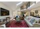 Large open living space with hardwood floors, modern railing and plenty of natural light at 270 Shady Marsh Trl, Roswell, GA 30075