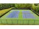 Aerial view of community tennis courts, perfect for recreational play and friendly matches at 3668 Burel Mill Dr, Buford, GA 30519
