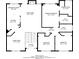 Floor plan of the home's first floor at 7074 Springgrove Ct, Austell, GA 30168