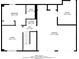 Floor plan of the home's first floor at 7074 Springgrove Ct, Austell, GA 30168